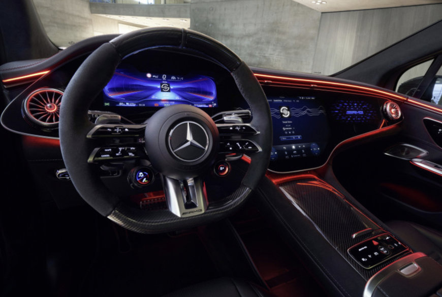 Mercedes-AMG e will.i.am lanciano l'esperienza immersiva MBUX SOUND DRIVE